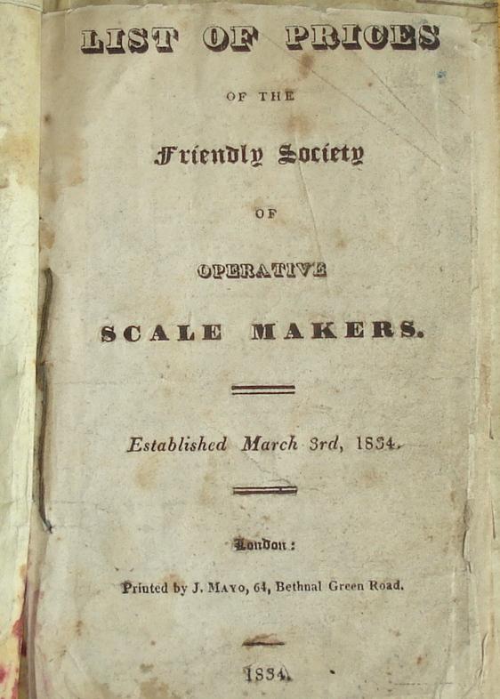 Friendly Society of Operative Scale Makers