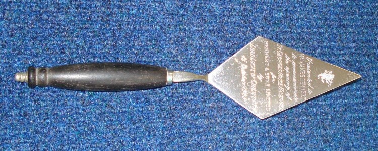 Silver Trowel 1985