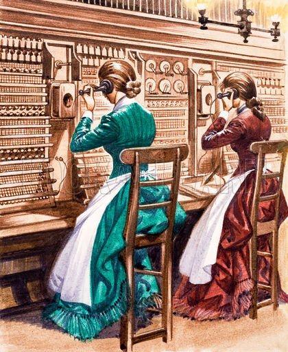 Europe's first telephone exchange opens in London on 21st August 1879 by The Telephone Company Ltd. (Bell's Patents)