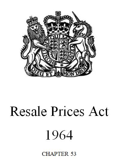 Resale Prices Act