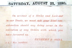 Scale Makers Strike 1890