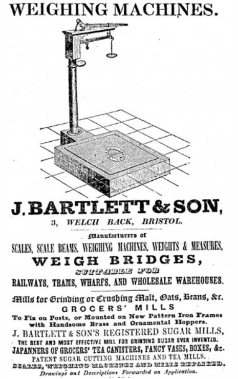 Meat Tray, Bartlett & Son