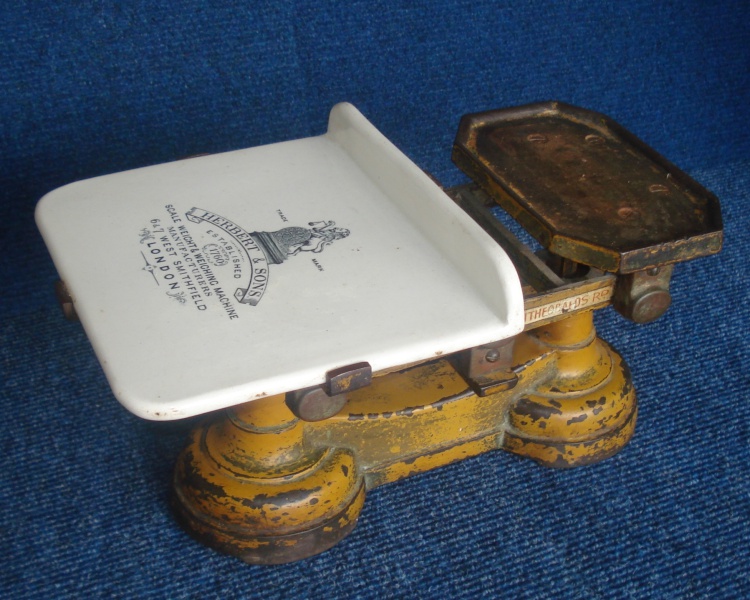 Counter Weighing Machine 14lb - Hubbard & Walker