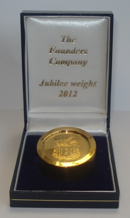 Founders' Company - Jubilee Weight 2012