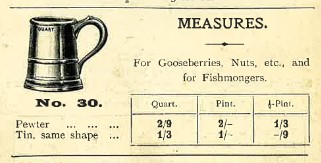 Pewter Measures
