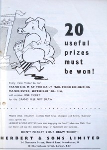 Picture of 1957 - Daily Mail Food Trades Exhibition